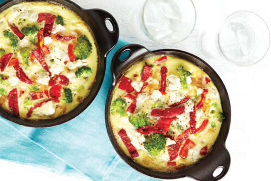 Healthy Vegetable Frittata Recipe