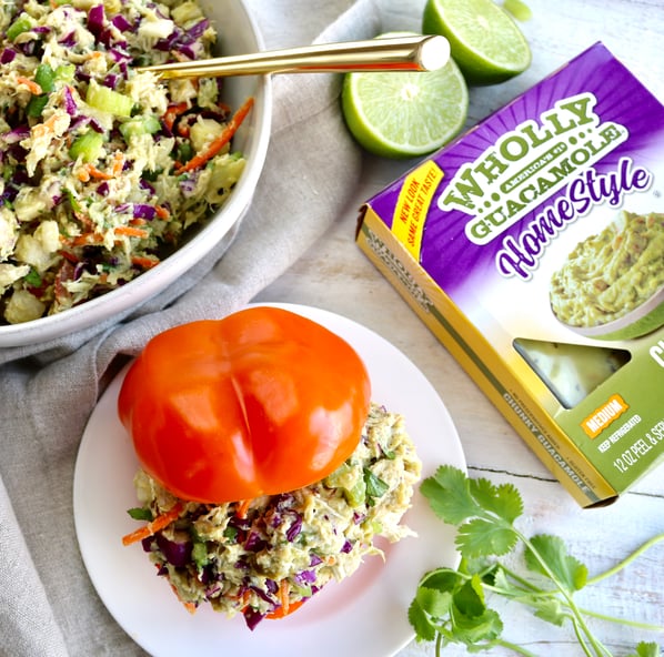 Guacamole Chicken Salad Bell Pepper (2)