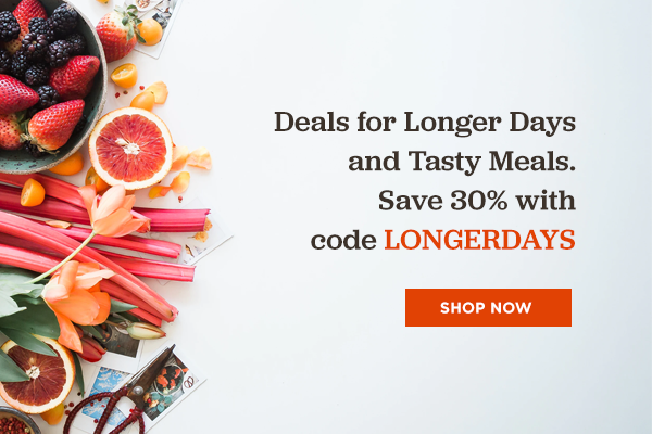 Save 30% with code LONGERDAYS