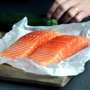 Learn to make Roasted Salmon Teriyaki with Broccoli