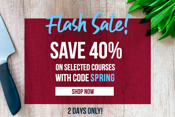 Save 40% with code SPRING