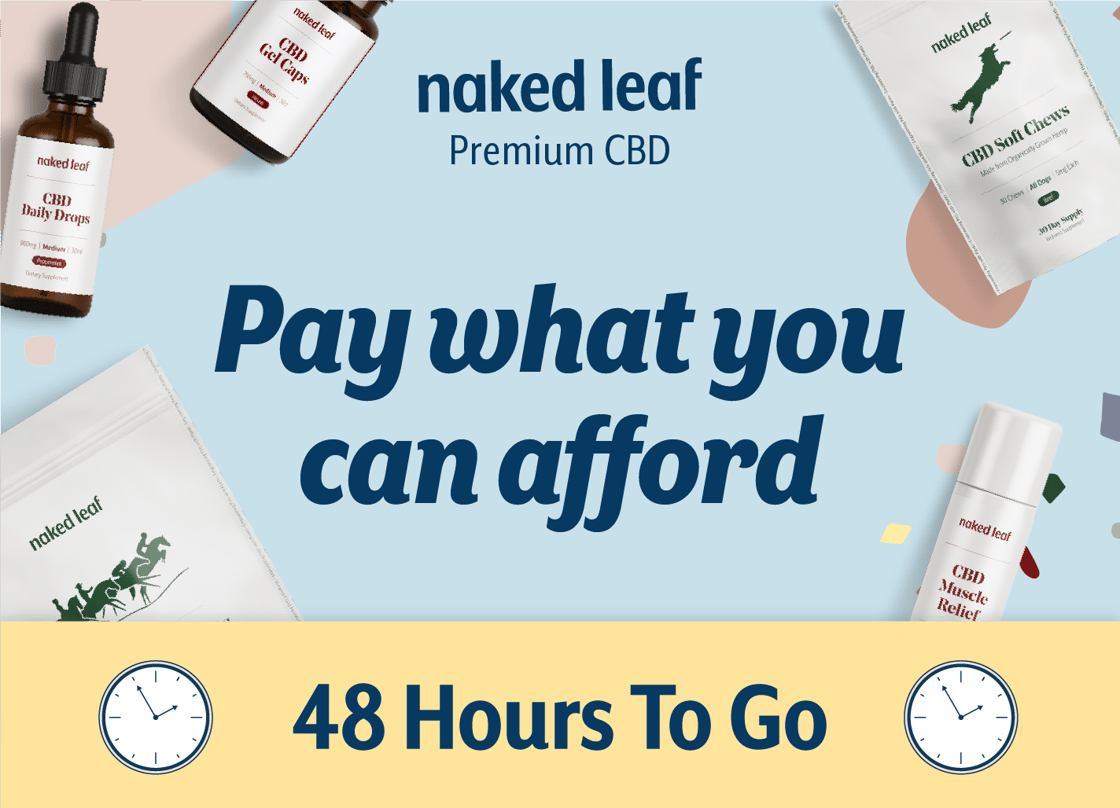 Pay what you van afford - 48 Hours To Go