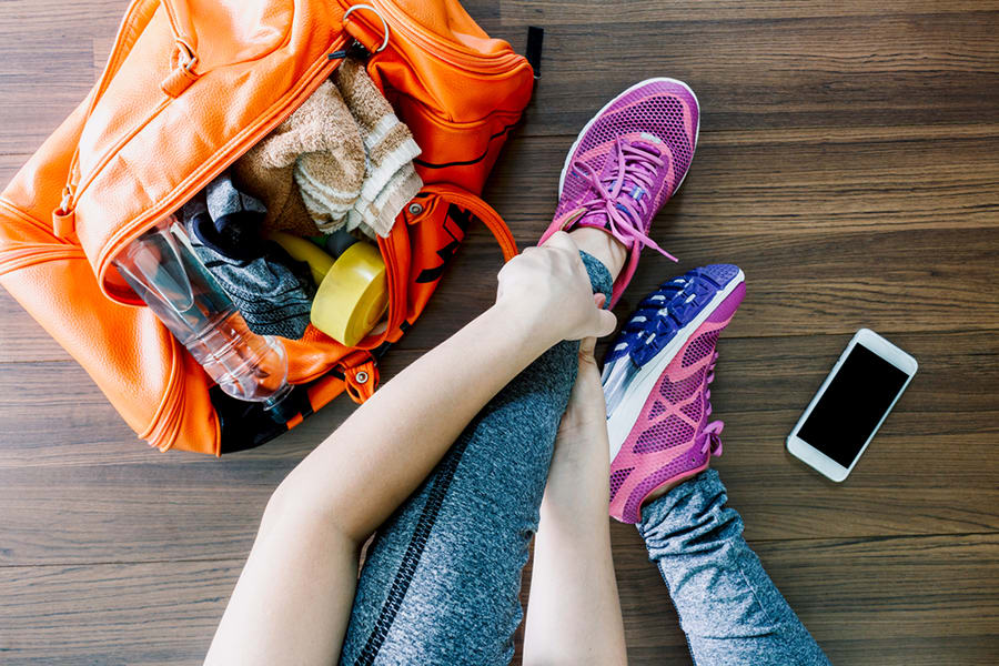 spring clean your gym bag